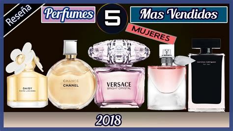 perfumes usados para mujer.